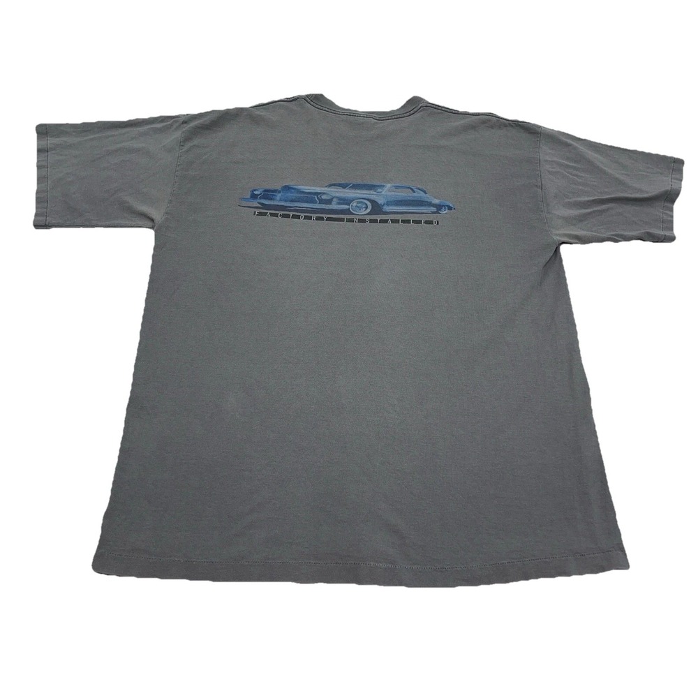 Vintage American Eagle Shirt Men XL Gray Tee‎ Single Stitch USA 90s Y2K 2000s